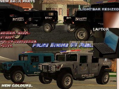 1986 Hummer Police Vehicle  V3 Final